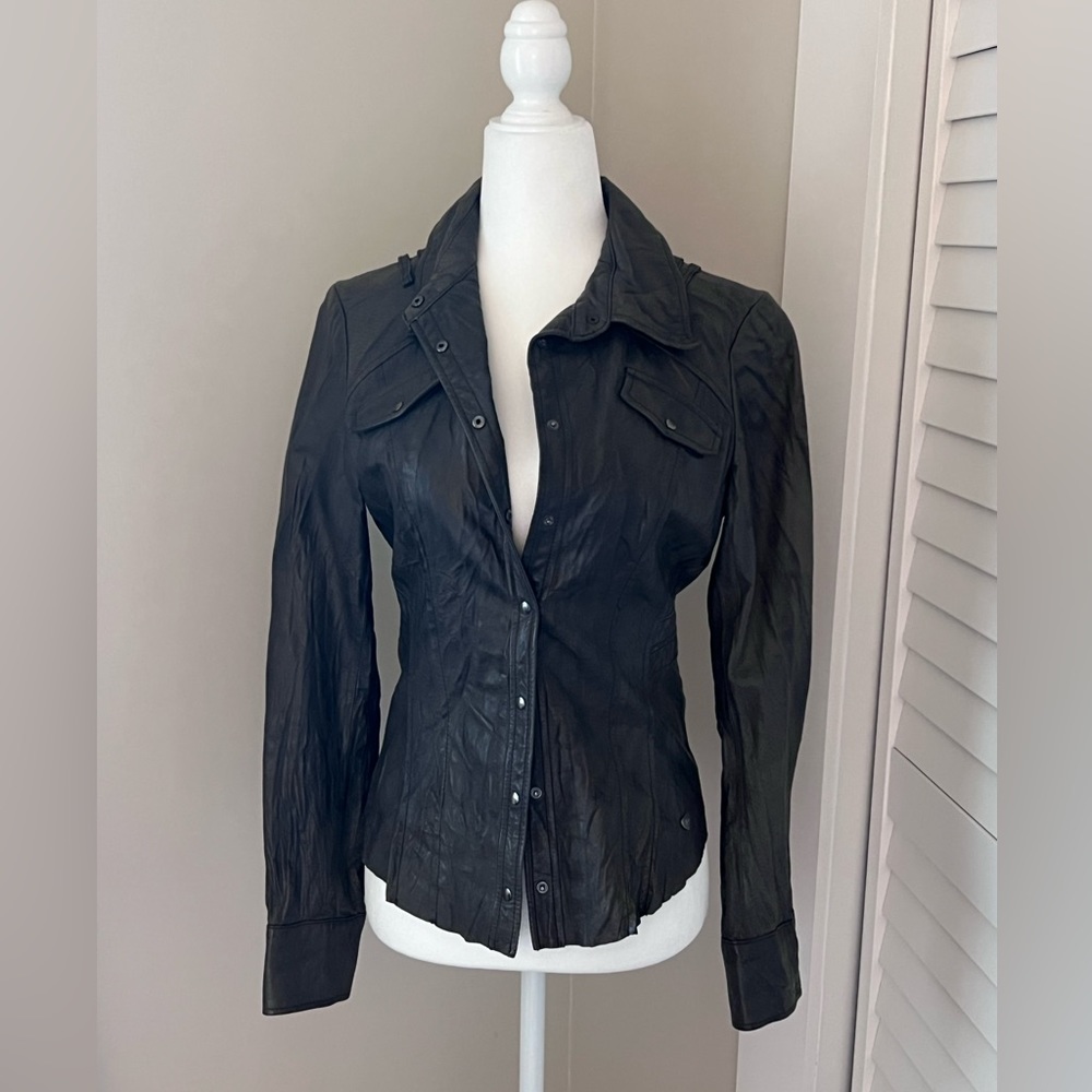 Guess leather jacket